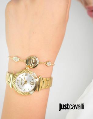 Just Cavalli Ladies Watch with Bracelet